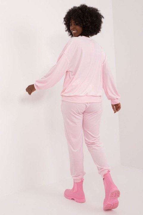 Spodnie Komplet Model DHJ-KMPL-8655.05 Light Pink - Italy Moda Spodnie Komplet Model DHJ-KMPL-8655.05 Light Pink - Italy Moda