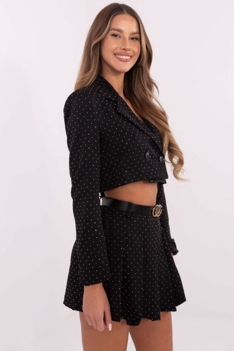 Spodnie Spódnicospodnie Model DHJ-SD-A8757-1.86P Black - Italy Moda Spodnie Spódnicospodnie Model DHJ-SD-A8757-1.86P Black - Italy Moda