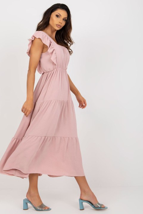 Sukienka Model DHJ-SK-8352.04 Light Pink - Italy Moda Sukienka Model DHJ-SK-8352.04 Light Pink - Italy Moda