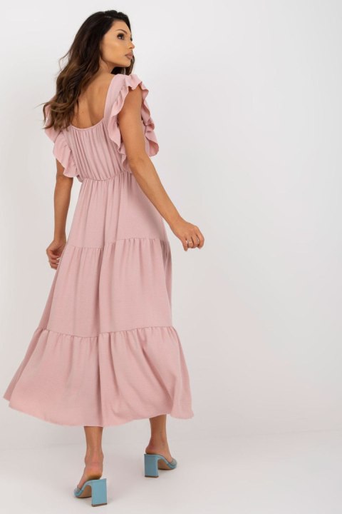 Sukienka Model DHJ-SK-8352.04 Light Pink - Italy Moda Sukienka Model DHJ-SK-8352.04 Light Pink - Italy Moda
