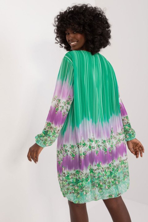 Sukienka Model DHJ-SK-N8524.14X Green - Italy Moda Sukienka Model DHJ-SK-N8524.14X Green - Italy Moda