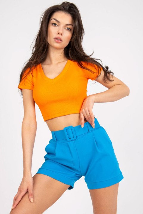 Szorty Damskie Model DHJ-SN-15776.01P Blue - Italy Moda Szorty Damskie Model DHJ-SN-15776.01P Blue - Italy Moda