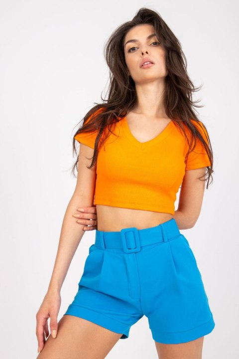 Szorty Damskie Model DHJ-SN-15776.01P Blue - Italy Moda Szorty Damskie Model DHJ-SN-15776.01P Blue - Italy Moda