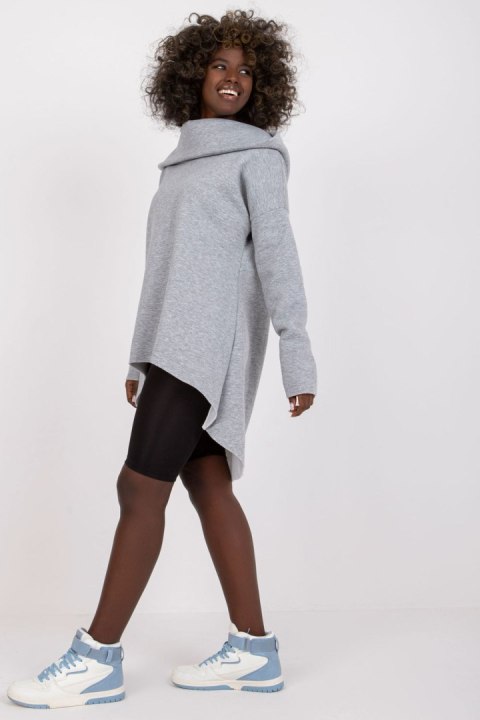 Bluza Damska Model EM-BL-293.01 Grey - Ex Moda Bluza Damska Model EM-BL-293.01 Grey - Ex Moda
