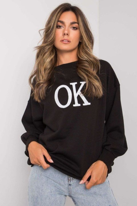 Bluza Damska Model EM-BL-617.49 Black - Ex Moda Bluza Damska Model EM-BL-617.49 Black - Ex Moda