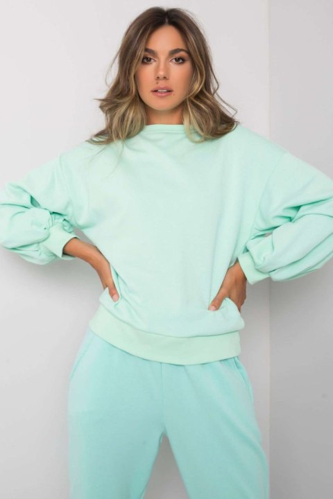 Bluza Damska Model EM-BL-625.90 Mint - Ex Moda Bluza Damska Model EM-BL-625.90 Mint - Ex Moda