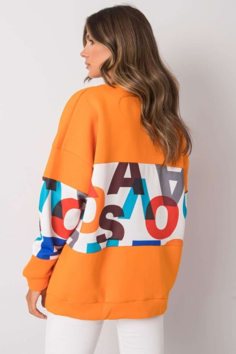 Bluza Damska Model EM-BL-627.91 Orange - Ex Moda Bluza Damska Model EM-BL-627.91 Orange - Ex Moda