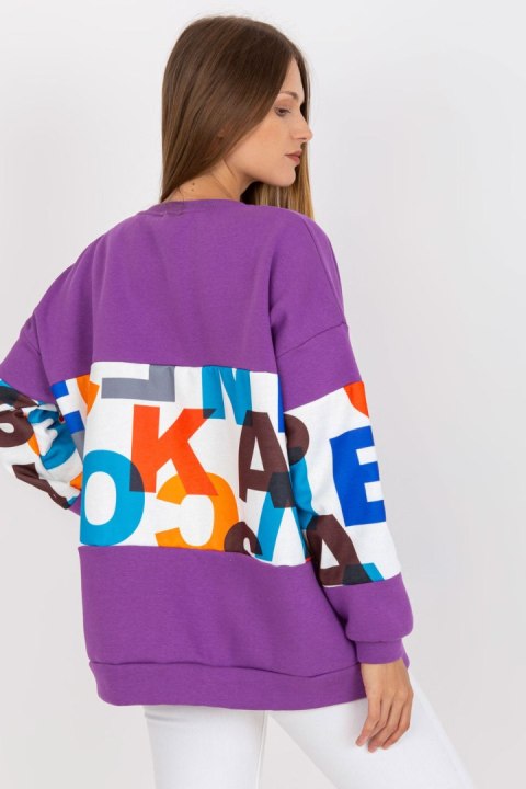 Bluza Damska Model EM-BL-627.91 Violet - Ex Moda Bluza Damska Model EM-BL-627.91 Violet - Ex Moda