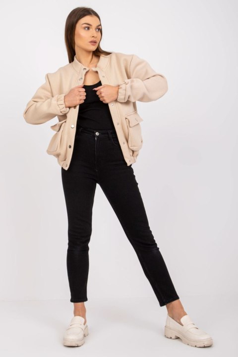Bluza Damska Model EM-BL-633.13X Beige - Ex Moda Bluza Damska Model EM-BL-633.13X Beige - Ex Moda