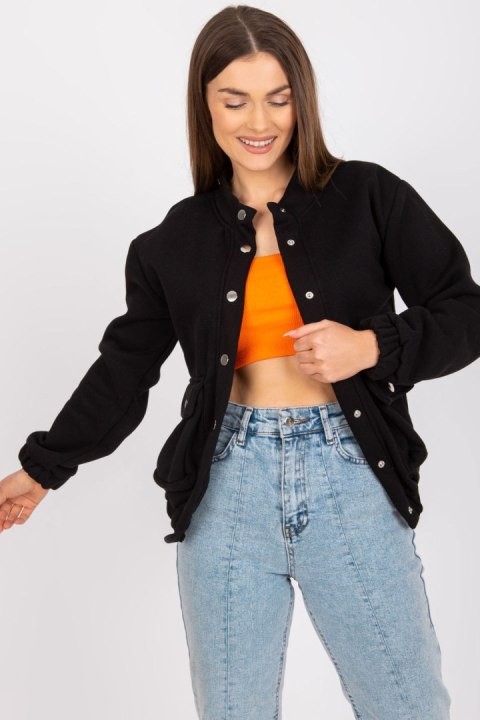 Bluza Damska Model EM-BL-633.13X Black - Ex Moda Bluza Damska Model EM-BL-633.13X Black - Ex Moda