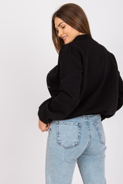 Bluza Damska Model EM-BL-633.13X Black - Ex Moda Bluza Damska Model EM-BL-633.13X Black - Ex Moda