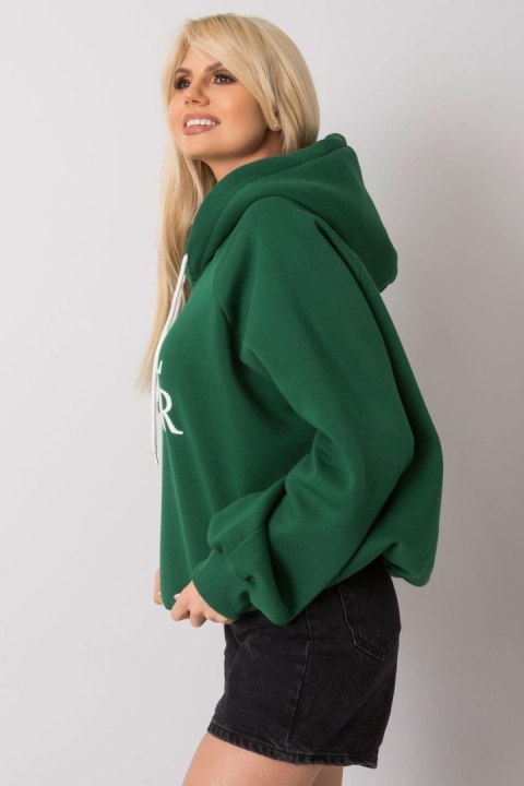Bluza Damska Model EM-BL-651/3.39X Dark Green - Ex Moda Bluza Damska Model EM-BL-651/3.39X Dark Green - Ex Moda