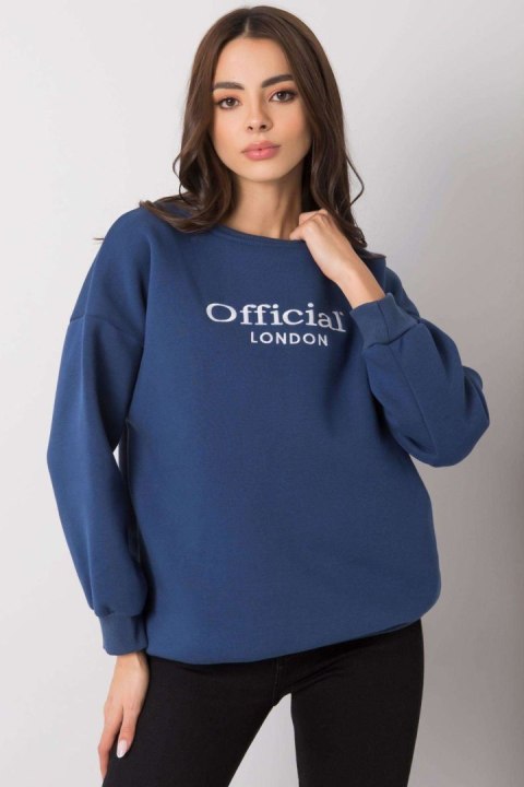 Bluza Damska Model EM-BL-702.46 Navy - Ex Moda Bluza Damska Model EM-BL-702.46 Navy - Ex Moda
