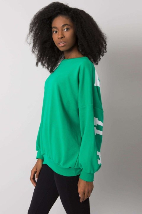 Bluza Damska Model EM-BL-710.14 Green - Ex Moda Bluza Damska Model EM-BL-710.14 Green - Ex Moda