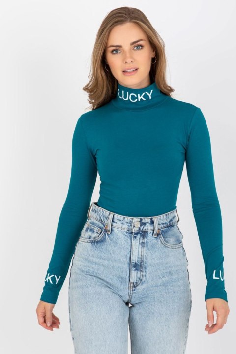 Bluzka Model EM-BZ-U607.77P Morski - Ex Moda Bluzka Model EM-BZ-U607.77P Morski - Ex Moda