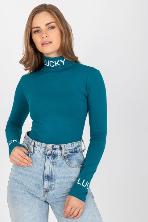 Bluzka Model EM-BZ-U607.77P Morski - Ex Moda Bluzka Model EM-BZ-U607.77P Morski - Ex Moda