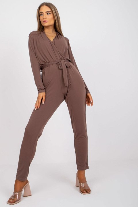 Kombinezon Model EM-KO-U603.46P Brown - Ex Moda Kombinezon Model EM-KO-U603.46P Brown - Ex Moda