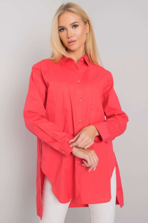 Koszula Damska Model EM-KS-001.46 Coral - Ex Moda Koszula Damska Model EM-KS-001.46 Coral - Ex Moda