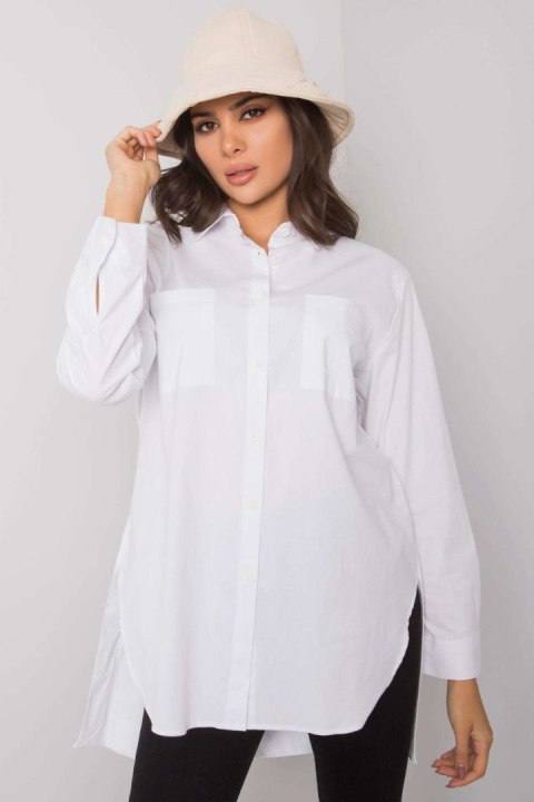 Koszula Damska Model EM-KS-001.46 White - Ex Moda Koszula Damska Model EM-KS-001.46 White - Ex Moda