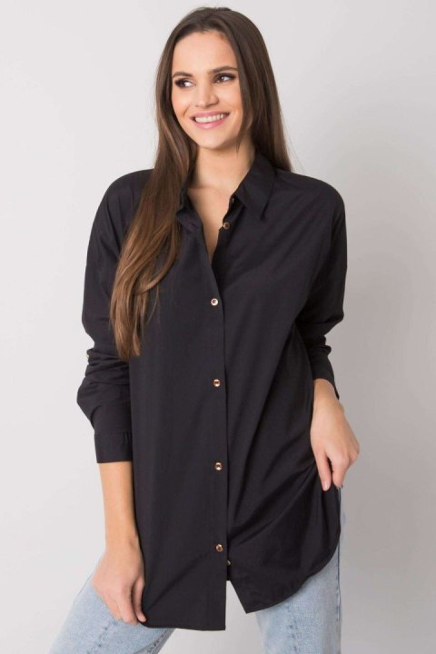 Koszula Damska Model EM-KS-004.42 Black - Ex Moda Koszula Damska Model EM-KS-004.42 Black - Ex Moda