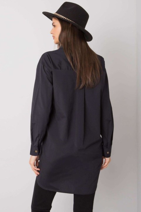 Koszula Damska Model EM-KS-005.34 Black - Ex Moda Koszula Damska Model EM-KS-005.34 Black - Ex Moda
