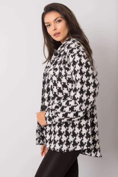 Koszula Damska Model EM-KS-178.34 White/Black - Ex Moda Koszula Damska Model EM-KS-178.34 White/Black - Ex Moda
