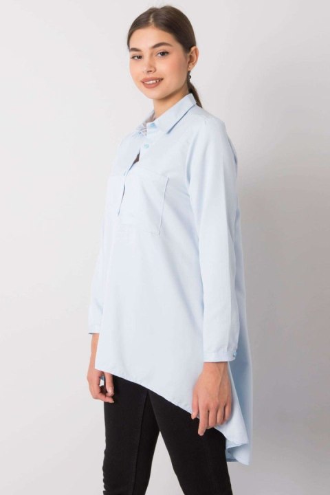 Koszula Damska Model EM-KS-556-1.11 Light Blue - Ex Moda Koszula Damska Model EM-KS-556-1.11 Light Blue - Ex Moda