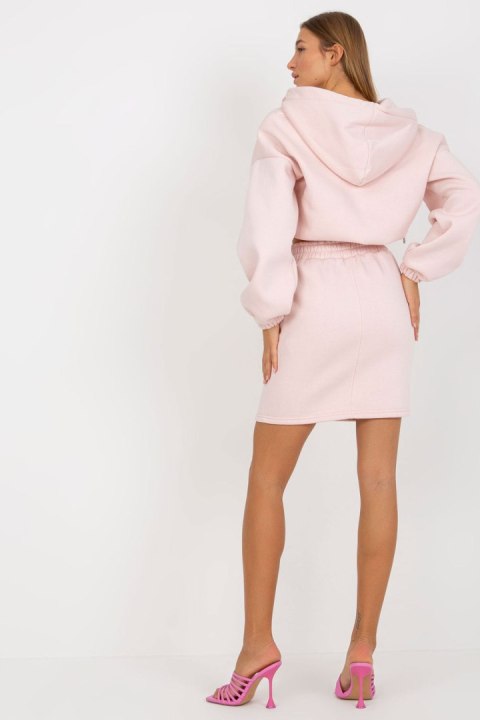 Spódnica Komplet Model EM-KMPL-705.25 Light Pink - Ex Moda Spódnica Komplet Model EM-KMPL-705.25 Light Pink - Ex Moda