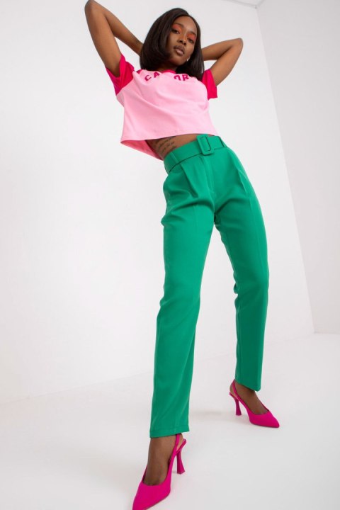 Spodnie Damskie Model DHJ-SP-12787.21X Light Green - Italy Moda Spodnie Damskie Model DHJ-SP-12787.21X Light Green - Italy Moda