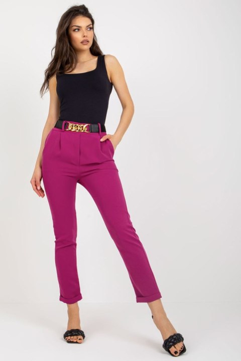 Spodnie Damskie Model DHJ-SP-13165.20 Violet - Italy Moda Spodnie Damskie Model DHJ-SP-13165.20 Violet - Italy Moda