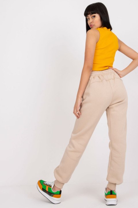 Spodnie Dresowe Model EM-DR-712.39P Beige - Ex Moda Spodnie Dresowe Model EM-DR-712.39P Beige - Ex Moda