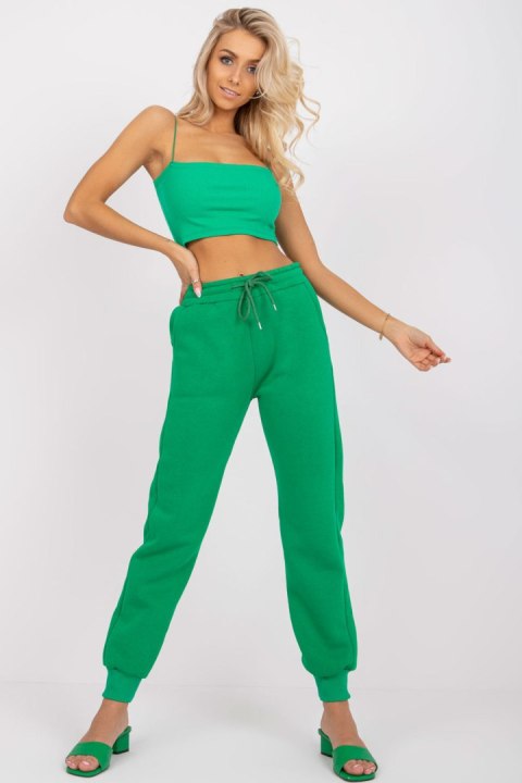 Spodnie Dresowe Model EM-DR-712.39P Green - Ex Moda Spodnie Dresowe Model EM-DR-712.39P Green - Ex Moda