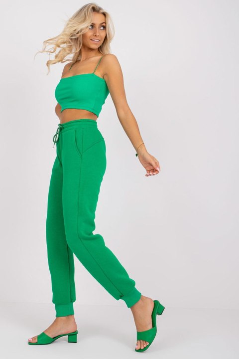 Spodnie Dresowe Model EM-DR-712.39P Green - Ex Moda Spodnie Dresowe Model EM-DR-712.39P Green - Ex Moda