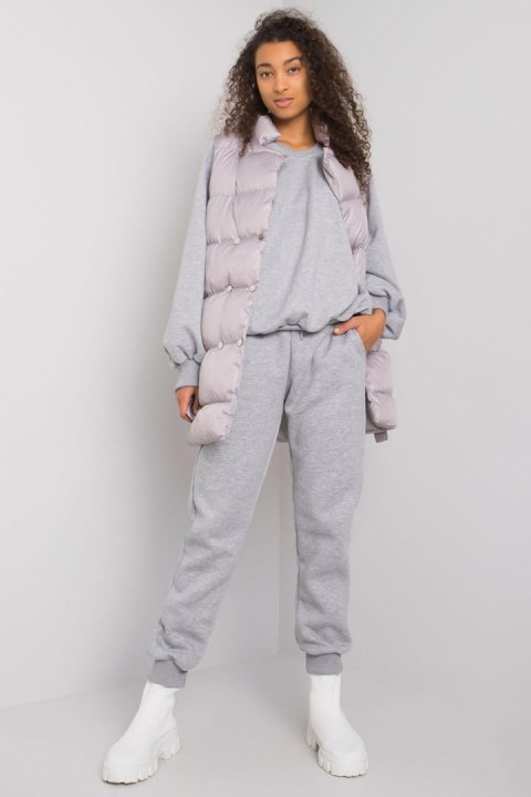 Spodnie Komplet Model EM-KMPL-646.96P Grey - Ex Moda Spodnie Komplet Model EM-KMPL-646.96P Grey - Ex Moda