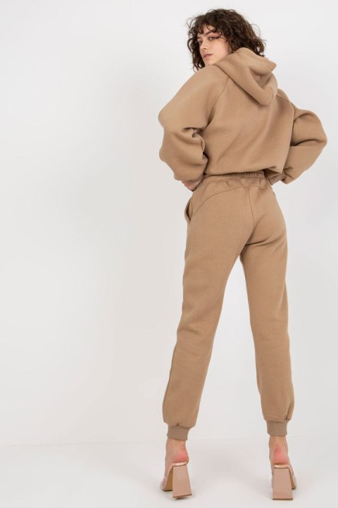 Spodnie Komplet Model EM-KMPL-659.32 Dark Beige - Ex Moda Spodnie Komplet Model EM-KMPL-659.32 Dark Beige - Ex Moda