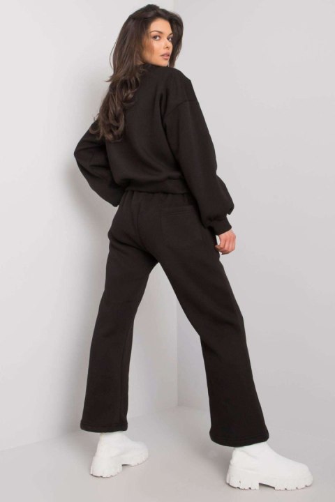 Spodnie Komplet Model EM-KMPL-708.16 Black - Ex Moda Spodnie Komplet Model EM-KMPL-708.16 Black - Ex Moda
