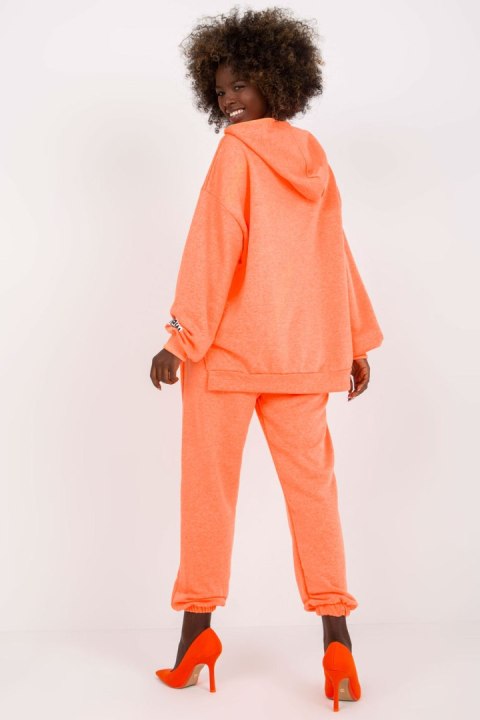 Spodnie Komplet Model EM-KMPL-727.05X Fluo Orange - Ex Moda Spodnie Komplet Model EM-KMPL-727.05X Fluo Orange - Ex Moda