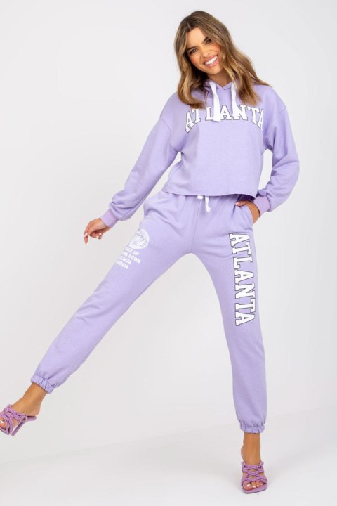 Spodnie Komplet Model EM-KMPL-734.35P Light Violet - Ex Moda Spodnie Komplet Model EM-KMPL-734.35P Light Violet - Ex Moda