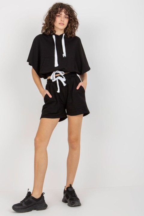 Spodnie Komplet Model EM-KMPL-744.88P Black - Ex Moda Spodnie Komplet Model EM-KMPL-744.88P Black - Ex Moda
