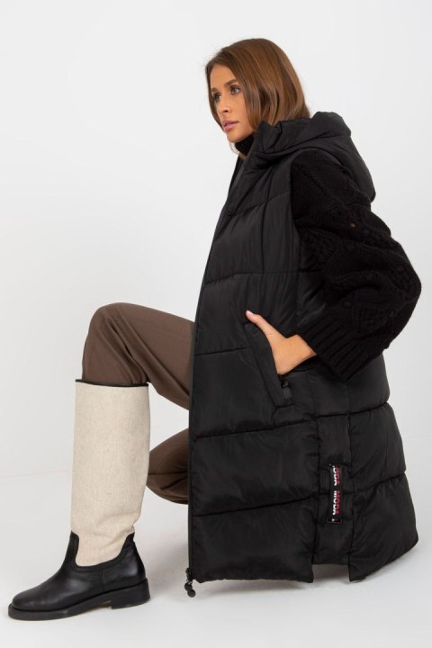 Kamizelka Model NM-KZ-P22-6608.98P Black - NM Kamizelka Model NM-KZ-P22-6608.98P Black - NM