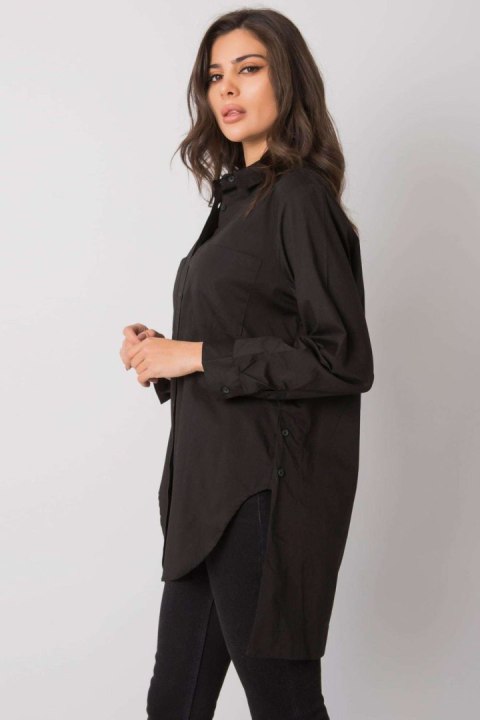 Koszula Damska Model EM-KS-001.46 Black - Ex Moda Koszula Damska Model EM-KS-001.46 Black - Ex Moda