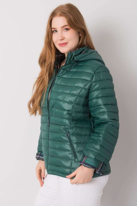 Kurtka Damska Model NM-KR-Z-2750.93 Dark Green - NM Kurtka Damska Model NM-KR-Z-2750.93 Dark Green - NM