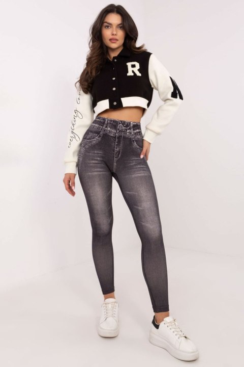 Legginsy Model NM-LG-NOU012.21 Black - NM Legginsy Model NM-LG-NOU012.21 Black - NM