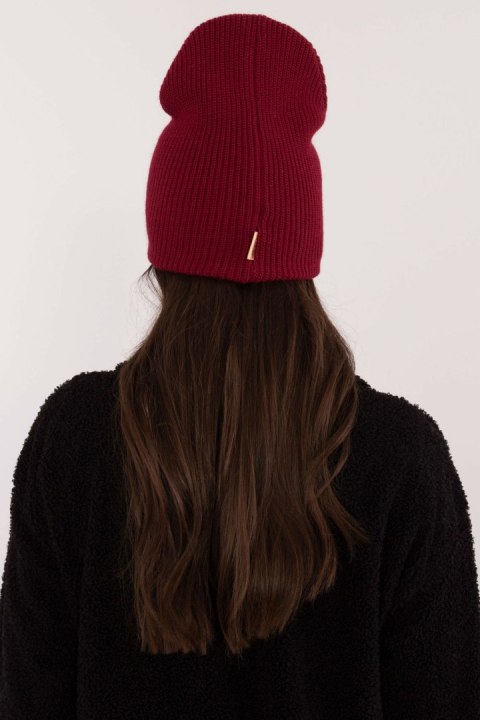 Czapka Model JK-CZ-50.25 Bordo - Rue Paris Czapka Model JK-CZ-50.25 Bordo - Rue Paris