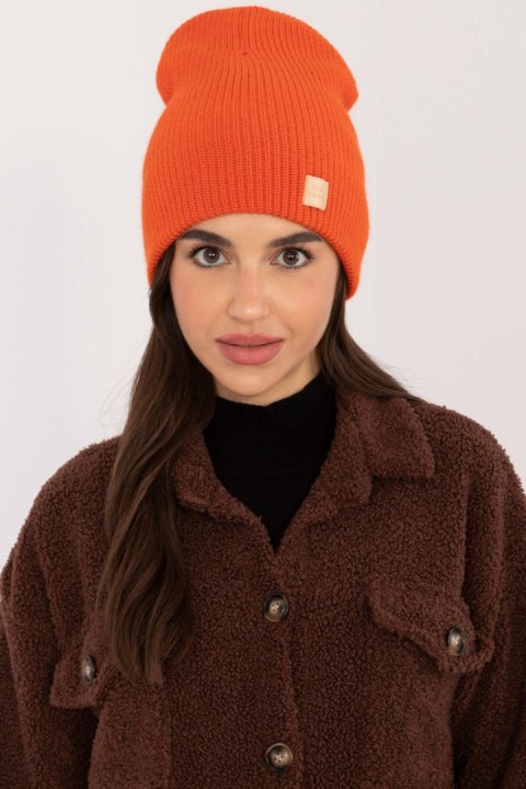Czapka Model JK-CZ-50.25 Orange - Rue Paris Czapka Model JK-CZ-50.25 Orange - Rue Paris