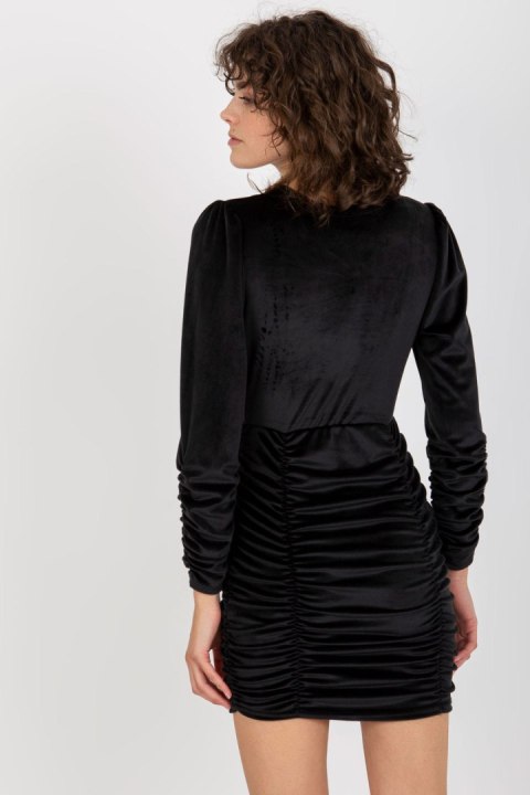 Sukienka Model RP-SK-8199.03 Black - Rue Paris Sukienka Model RP-SK-8199.03 Black - Rue Paris
