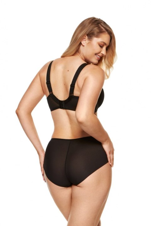 Biustonosz Soft Biustonosz Semi-Soft Model Heidi B3 Black/Beige - Gorteks Biustonosz Soft Biustonosz Semi-Soft Model Heidi B3 Black/Beige - Gorteks