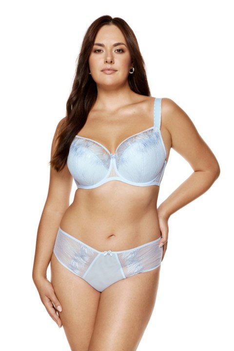 Biustonosz Soft Biustonosz Semi-Soft Model Mable B3 Błękit - Gorteks Biustonosz Soft Biustonosz Semi-Soft Model Mable B3 Błękit - Gorteks