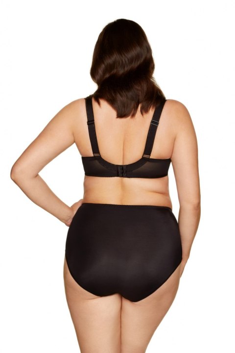 Biustonosz Soft Biustonosz Semi-Soft Model Zara B3 Black - Gorteks Biustonosz Soft Biustonosz Semi-Soft Model Zara B3 Black - Gorteks