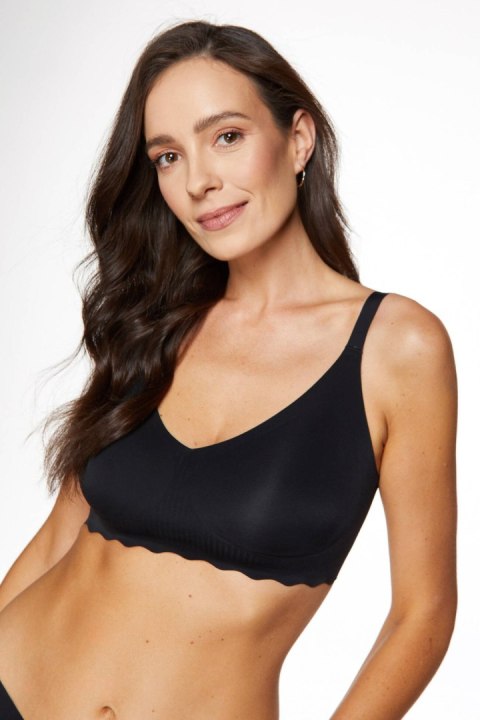Biustonosz Soft Model Ally B2 Black - Gorteks Biustonosz Soft Model Ally B2 Black - Gorteks